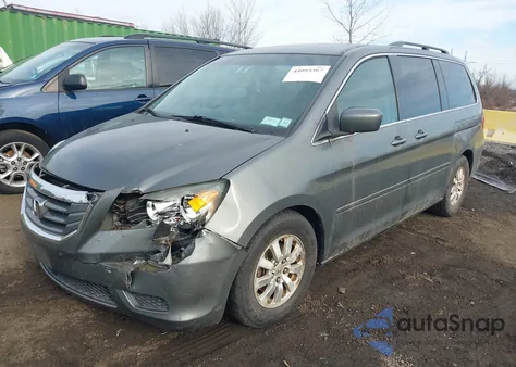 2008 Honda Odyssey Ex z USA, uszkodzony, nr VIN 5FNRL38408B103780